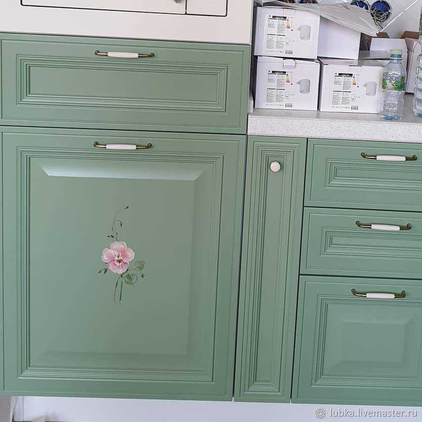 Как покрасить кухонный гарнитур своими руками: нюансы и особенности покраски