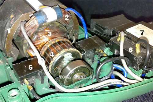 Как разобрать двигатель шуруповерта - мастерок