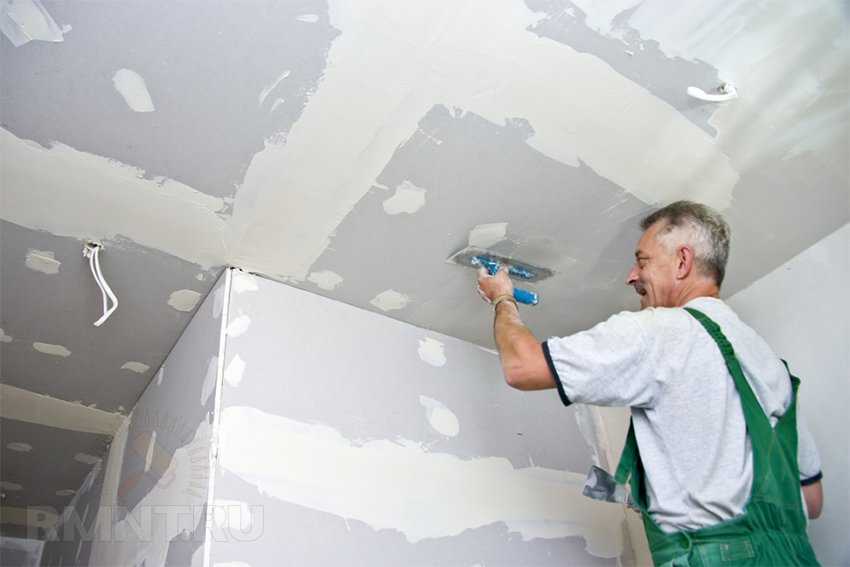 Готовим потолок к покраске самостоятельно и без лишних хлопот