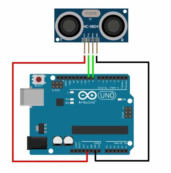 Делаем ультразвуковой дальномер на arduino