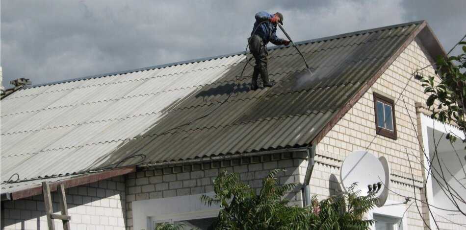 Как снять старый шифер с крыши: порядок работ