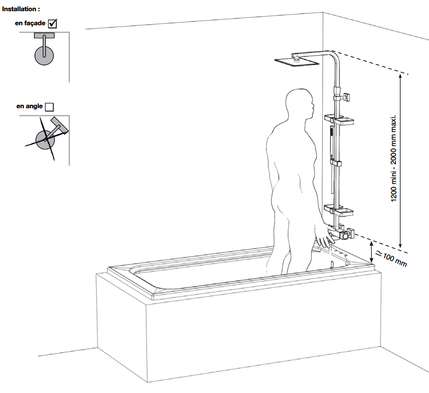 Установка смесителя в ванной: видео-урок