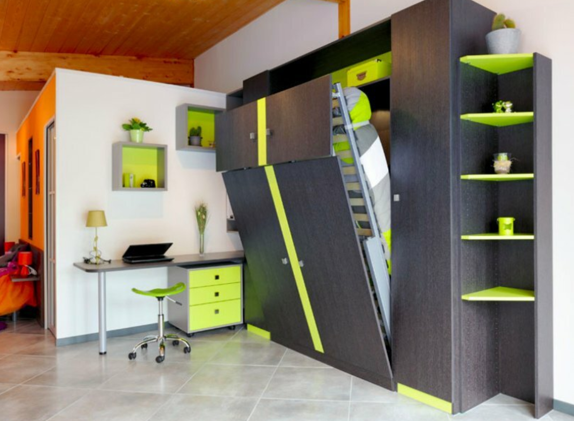 Мебель-трансформер для маленькой квартиры: лучшие примеры удобного размещения мебели в малогабаритной квартире (127 фото идей)