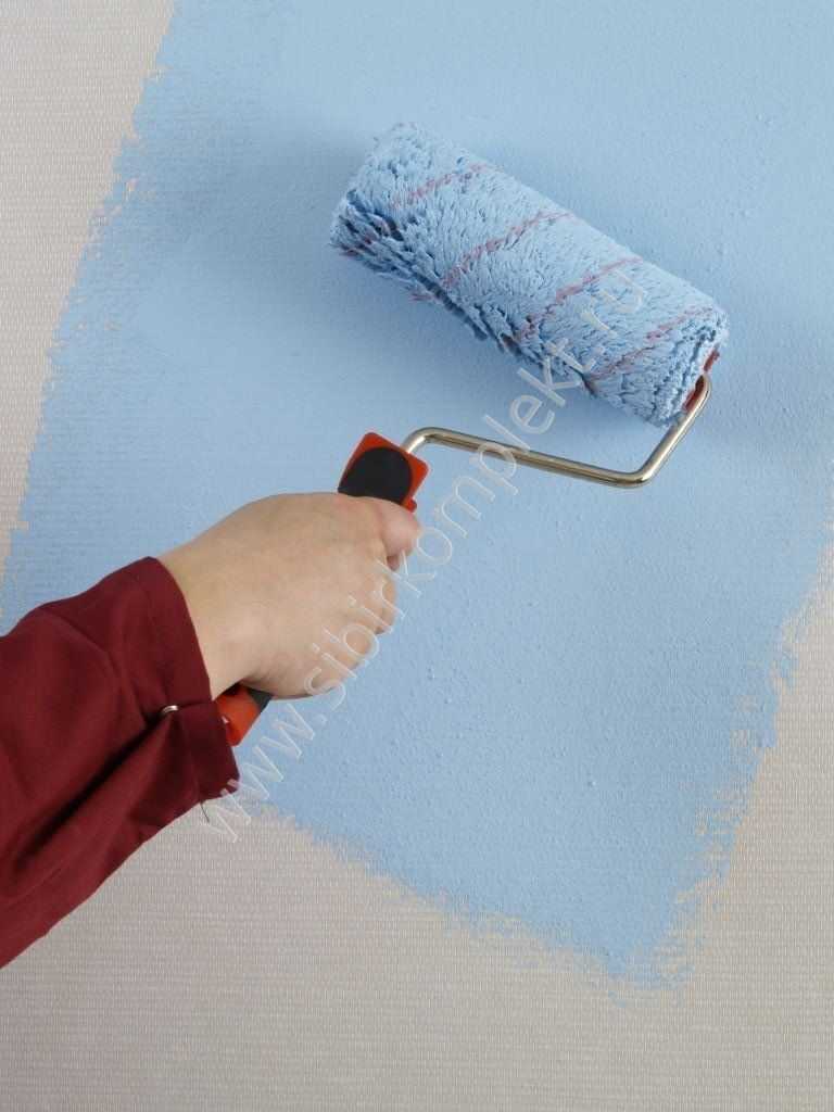 Как клеить стеклохолст на стены под покраску - инженер пто