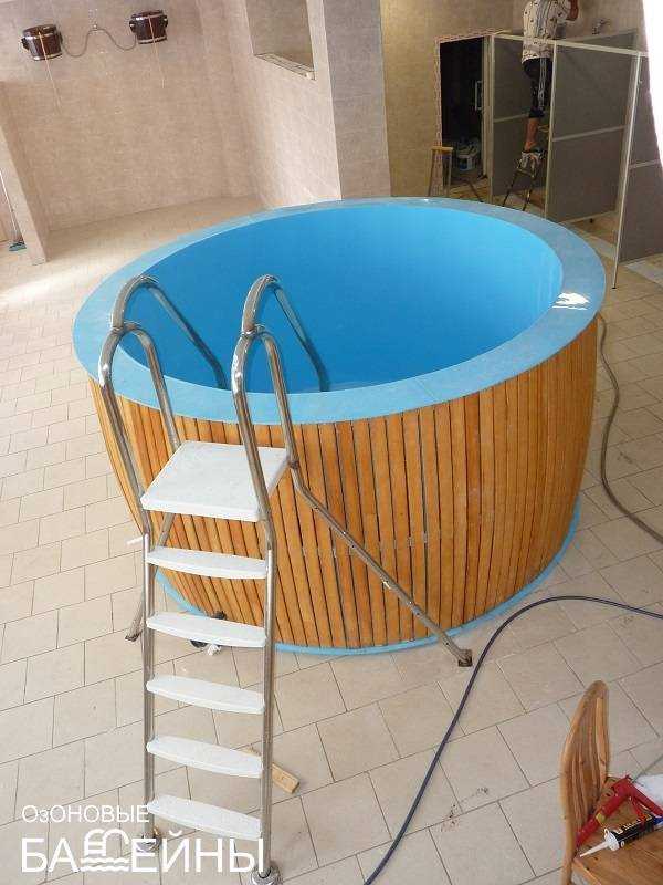 Купель для бани своими руками: как сделать деревянную или бетонную, производство купелей из дерева, банная бочка для купания