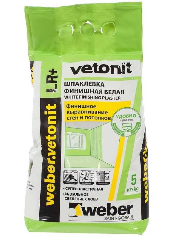 Шпаклевка vetonit: шпатлевка lr, тт и кр, технические характеристики и расход на 1 м2, белые смеси для сухих помещений