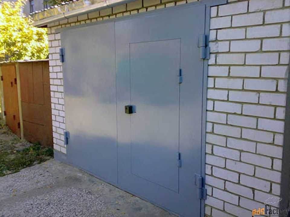 Как покрасить гаражные ворота своими руками