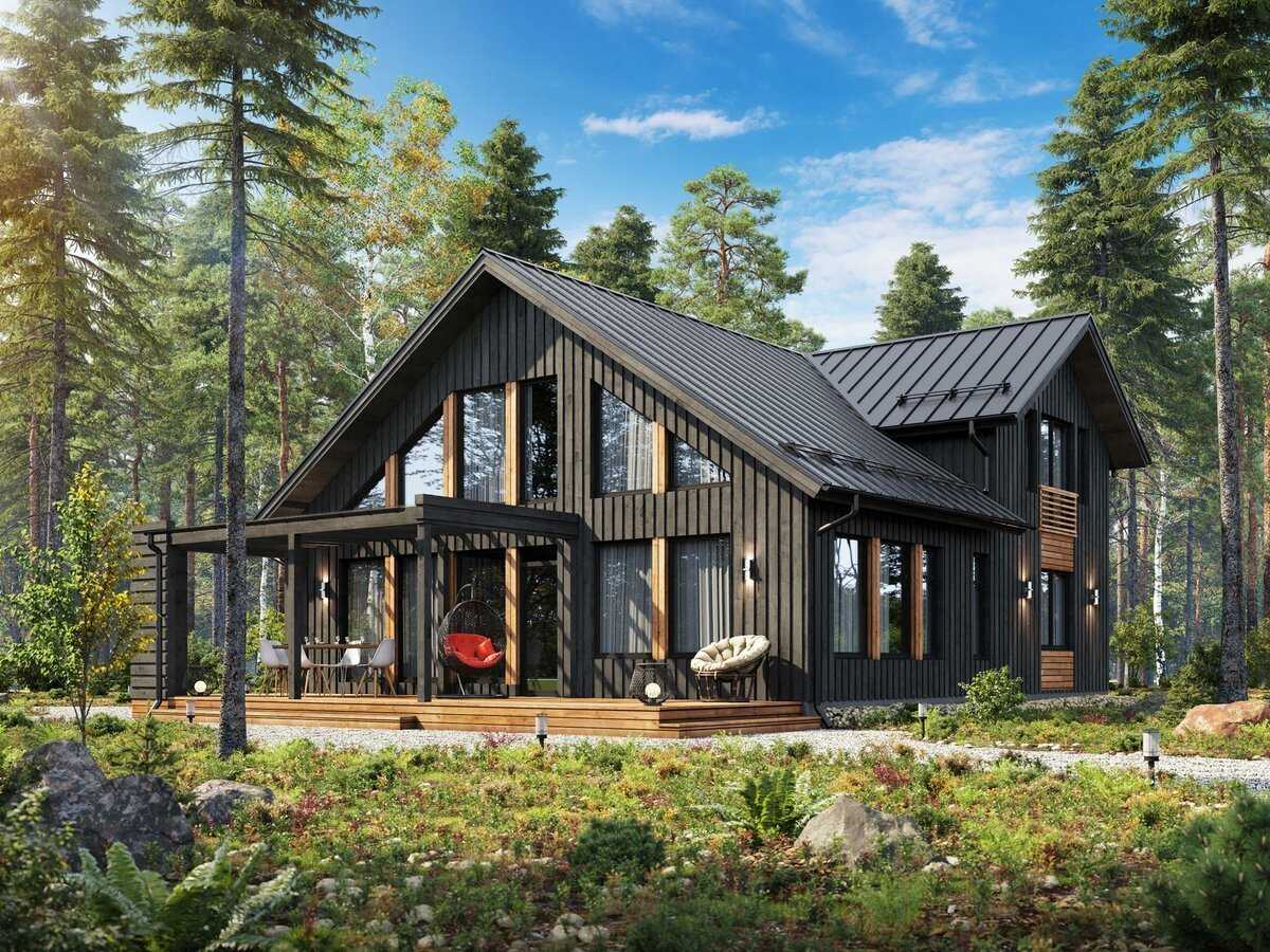 Финские дома: строительство готовых проектов из дерева по технологии