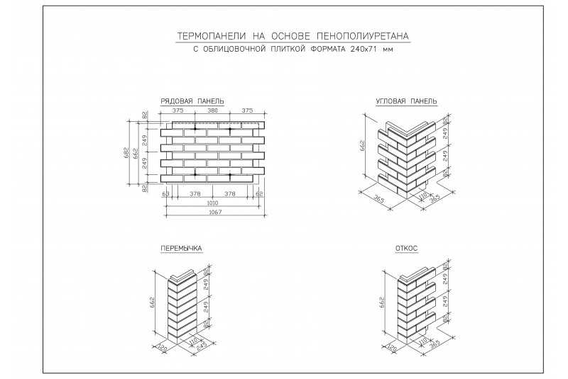 Фасадные термопанели: виды, монтаж, отзывы