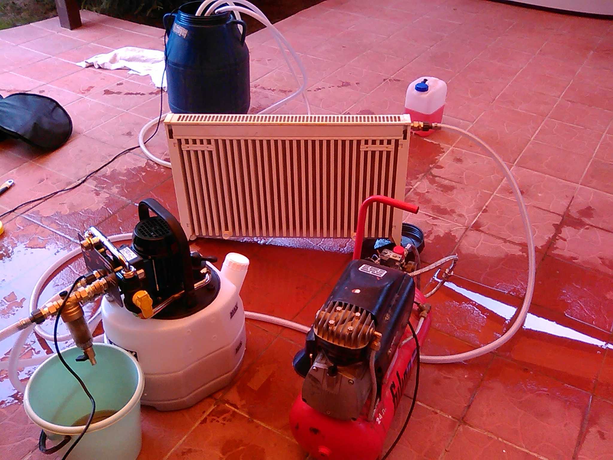 Промывка системы отопления в многоквартирном доме и в коттедже: только проверенные способы
