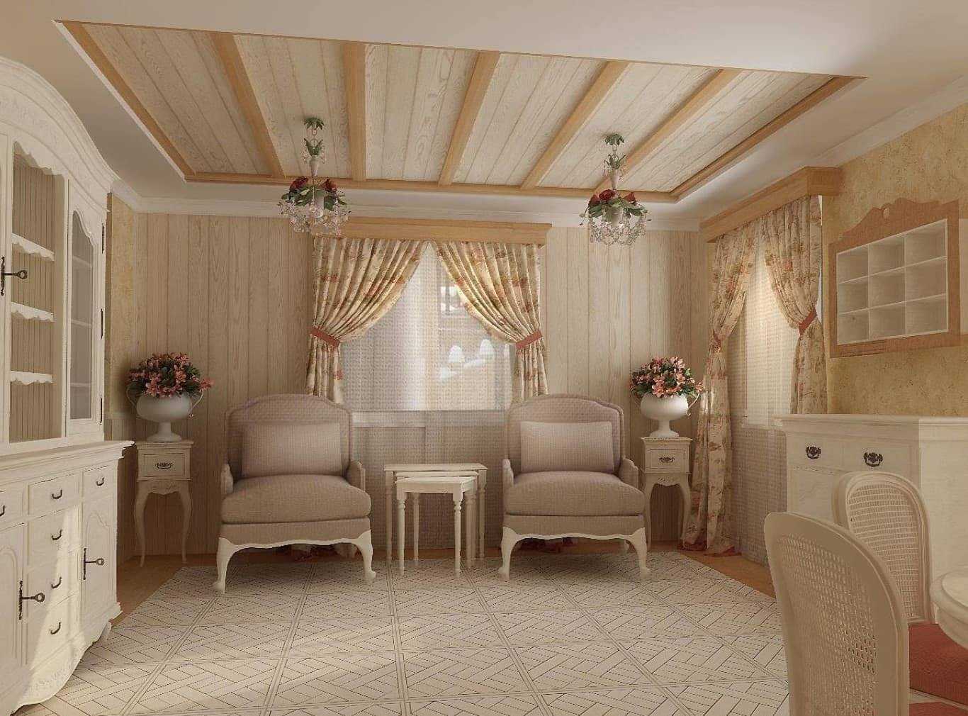 Стиль прованс в интерьере − особенности Отделочные материалы Мебель для прованского интерьера Освещение Дизайн интерьера в стиле прованс для разных помещений