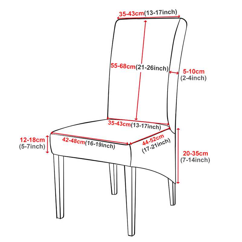 Выкройка на чехлы для стульев: как сшить своими руками, пошаговая инструкция