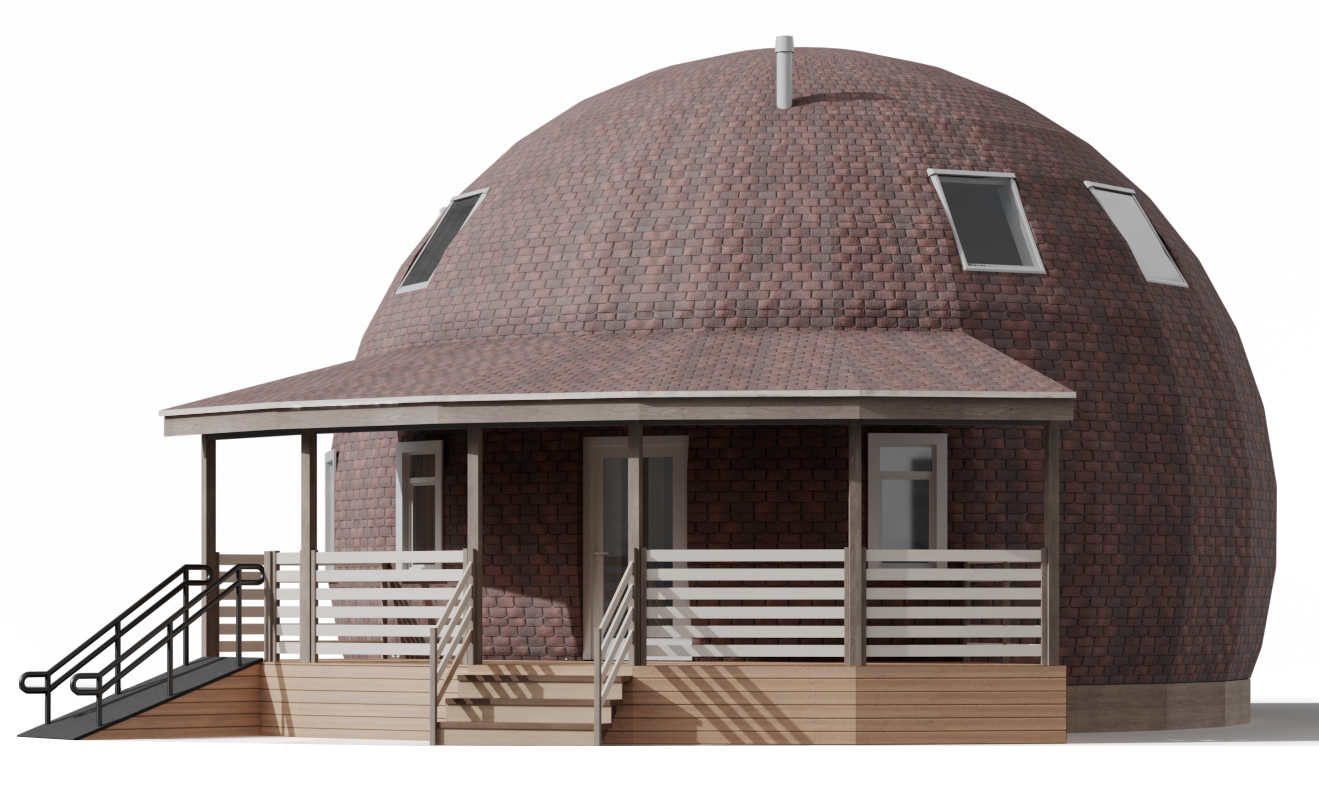 Купольные дома - что это такое. технология строительства купольного дома, достоинства и недостатки купольных домов