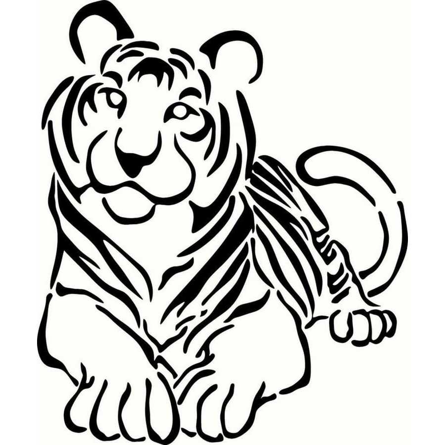 Вытынанки тигр 2022