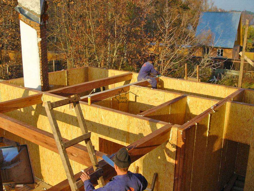 Как построить дом из sip-панелей своими руками