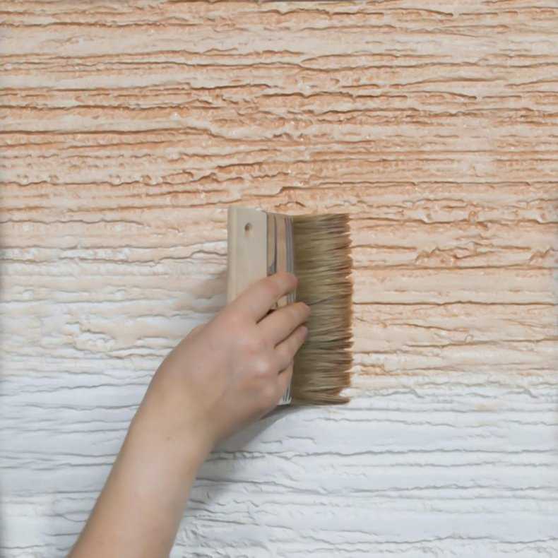 Декоративная штукатурка “короед”: технология отделки стен для дома (160+ фото)
