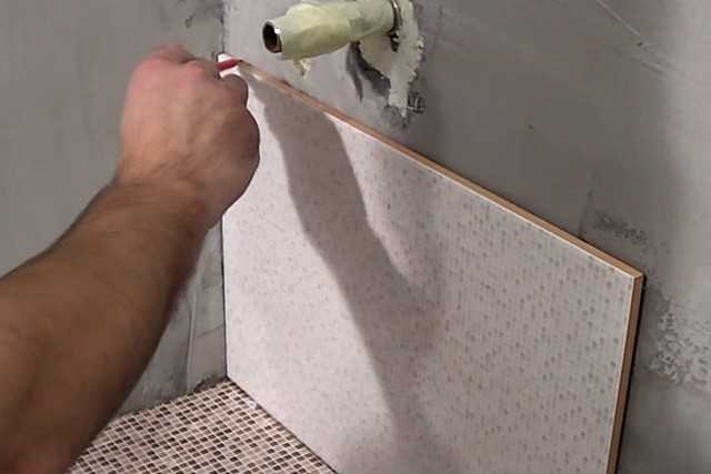 Приклеивание плитки к гипсокартону: технология, какой клей, грунтовка, в ванной