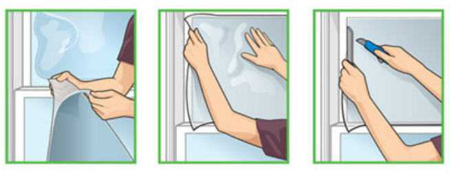 Тонировочная пленка на окна от солнца: как поклеить своими руками
