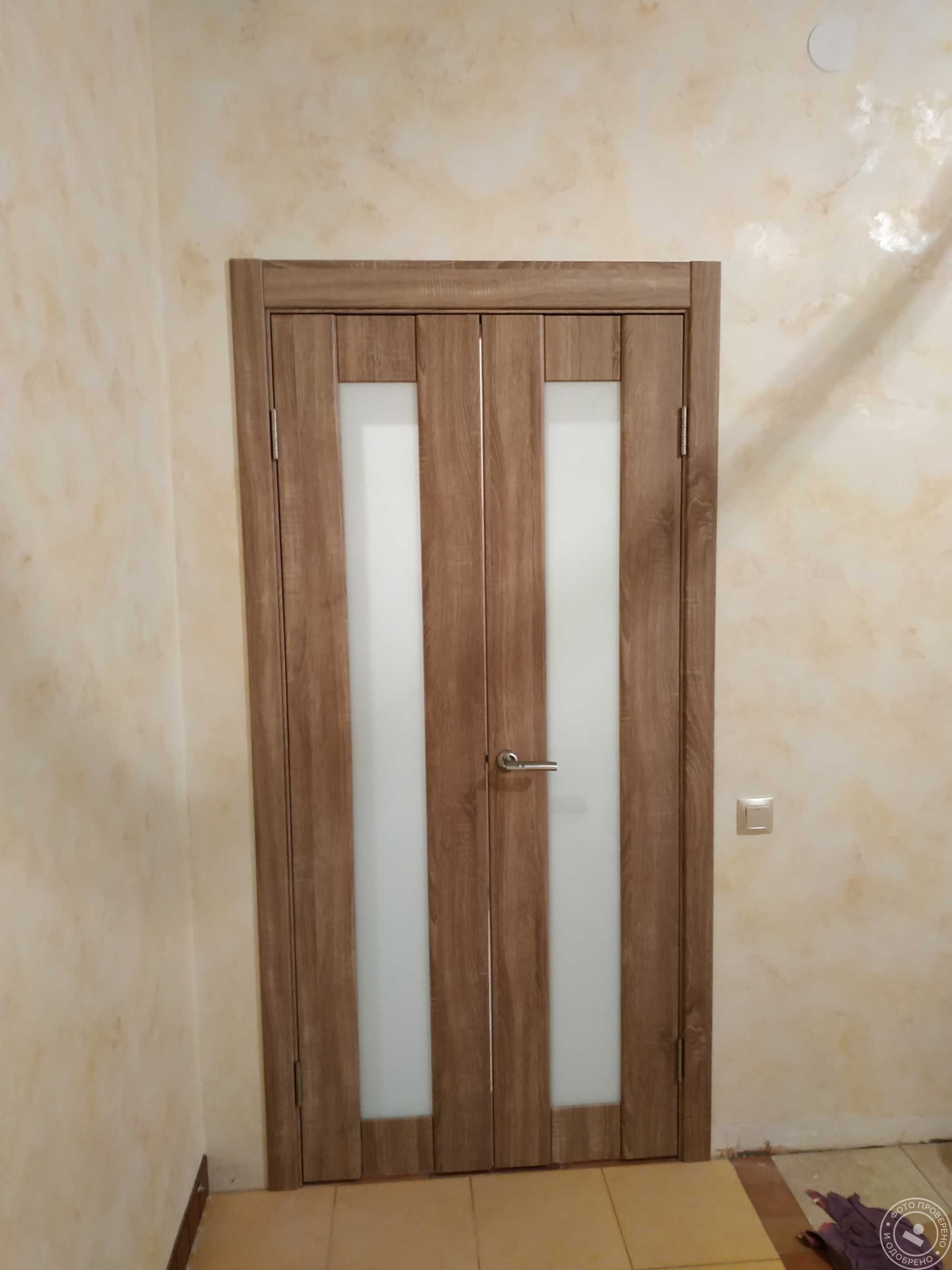 Установка дверей в ванной и туалете в панельном доме