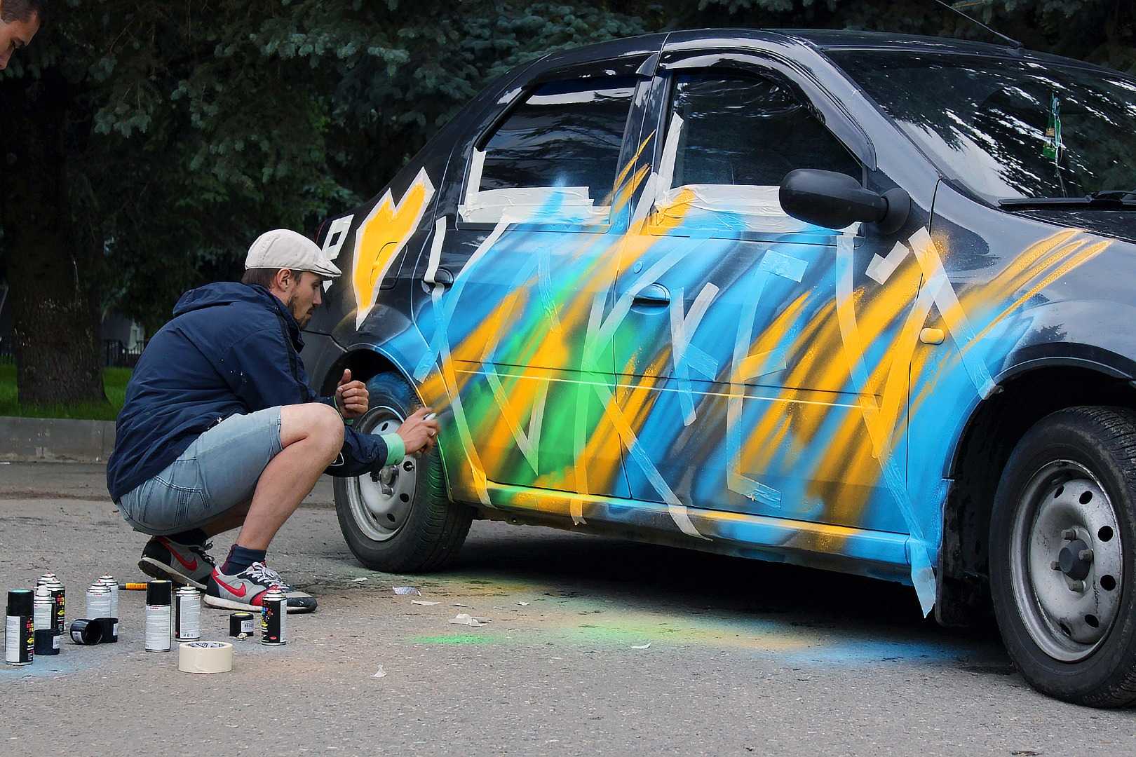 Покраска авто баллончиком своими руками - mensdrive.ru