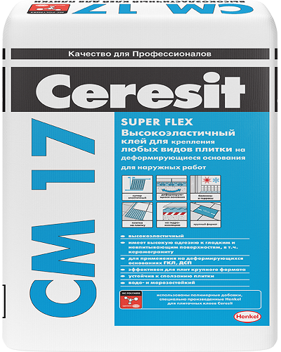 Особенности и применение клея ceresit cm 11